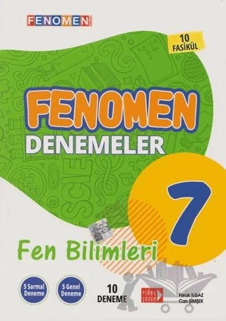 7. Sınıf Fen Bilimleri 10 Deneme Fenomen Okul Yayınları – Kolektif – Fenomen Yayınları kitap kapağı