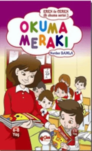 Okuma Merakı - Eren ile Ceren İlk Okuma Serisi 3 – Nurdan Damla – Çilek Kitaplar kitap kapağı