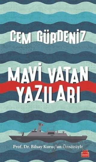 Mavi Vatan Yazıları – Cem Gürdeniz – Kırmızı Kedi Yayınevi kitap kapağı