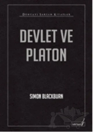 Devlet ve Platon – Simon Blackburn – Versus Kitap Yayınları kitap kapağı