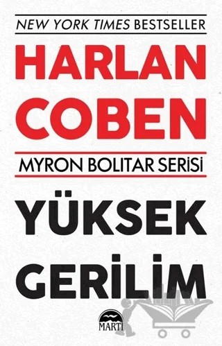 Yüksek Gerilim - Myron Bolitar Serisi – Harlan Coben – Martı Yayınları kitap kapağı