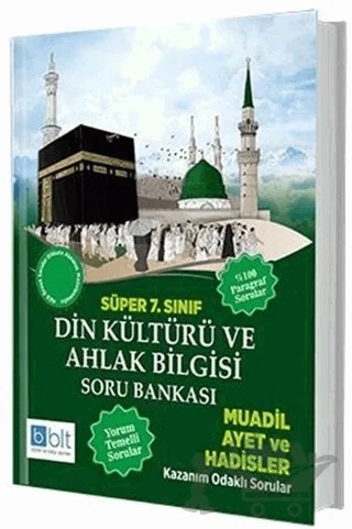 Süper 7. Sınıf Din Kültürü ve Ahlak Bilgisi Soru Bankası – Kolektif – Bulut Eğitim ve Kültür Yayınları kitap kapağı