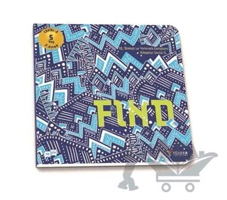 Find - IQ Dikkat ve Yetenek Geliştiren Kitaplar Serisi 5 (Level 2) 5+ Yaş – Kolektif – TÜZDER Yayınları kitap kapağı