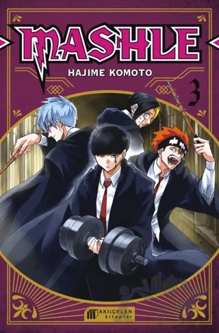 Mashle 3 – Kolektif – Akıl Çelen Kitaplar kitap kapağı