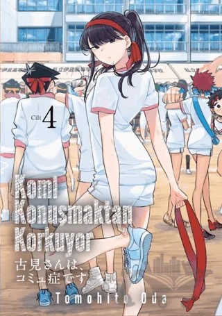Komi Konuşmaktan Korkuyor Cilt 4 – Tomohito Oda – Marmara Çizgi kitap kapağı