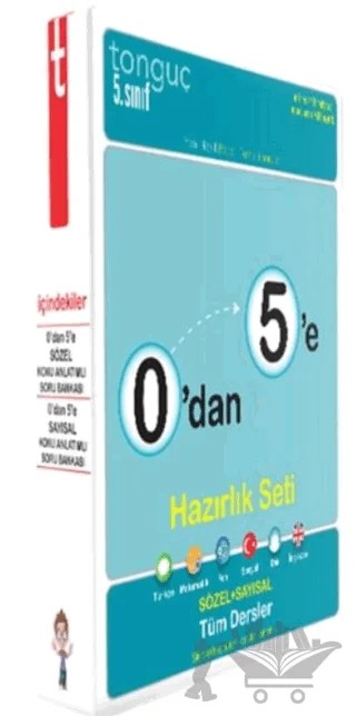 0'dan 5'e Konu Anlatımlı Soru Bankası Seti – Kolektif – Tonguç Akademi kitap kapağı