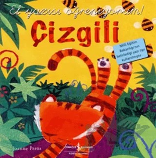 Çizgili - El Yazısı Öğreniyorum – Joanne Partis – İş Bankası Kültür Yayınları kitap kapağı