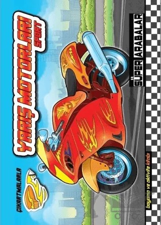 Yarış Motorları Sport - Süper Arabalar – Kolektif – Revzen Kitap kitap kapağı