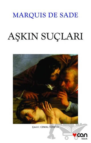 Aşkın Suçları – Marquis de Sade – Can Yayınları kitap kapağı