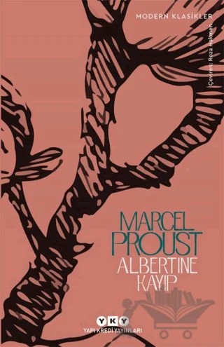 Albertine Kayıp – Marcel Proust – Yapı Kredi Yayınları kitap kapağı
