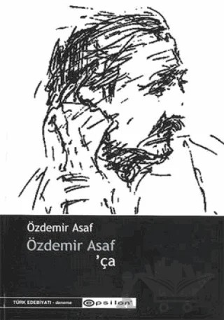 Özdemir Asaf’ça – Özdemir Asaf – Epsilon Yayınevi kitap kapağı