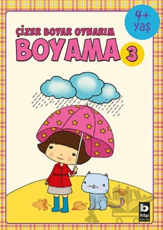 Çizer Boyar Oynarım Boyama 3 – Kolektif – Bilgi Yayınevi kitap kapağı
