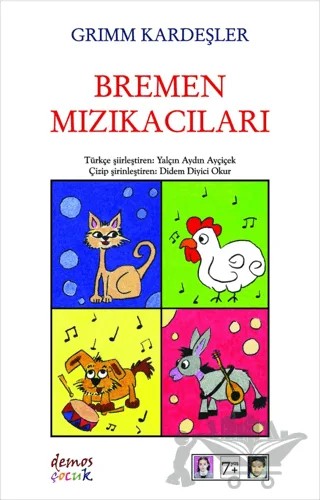 Bremen Mızıkacıları – Grimm Kardeşler – Demos Yayınları kitap kapağı