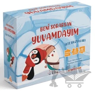 Beni Sorarsan Yuvamdayım - İşte Buzullar! – Zehra Kandemir – Bi Kutu Oyun kitap kapağı