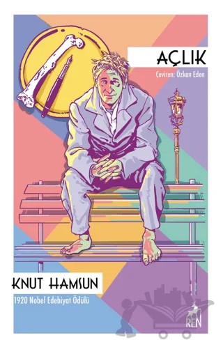 Açlık – Knut Hamsun – Ren Kitap kitap kapağı