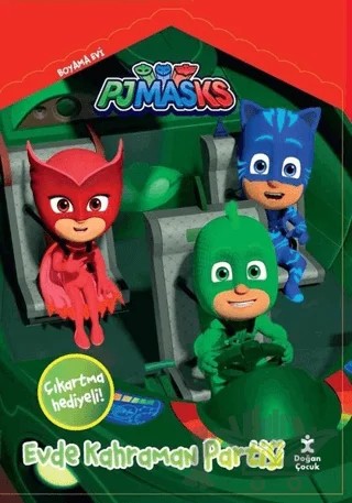 Pjmasks – Kolektif – Doğan Çocuk kitap kapağı