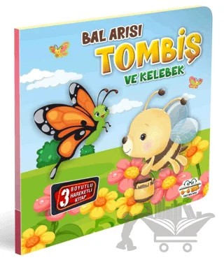Bal Arısı Tombiş ve Kelebek – Kolektif – 0-6 Yaş Yayınları kitap kapağı