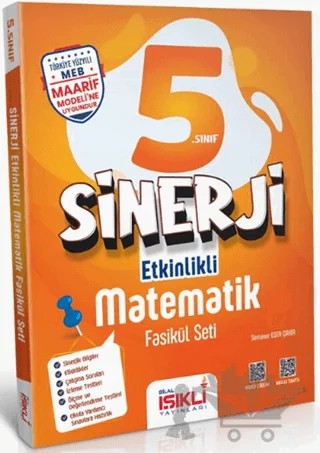 5. Sınıf Matematik Sinerji Etkinlikli Fasikül Seti – Semanur Eser Çakır – Bilal Işıklı Yayınları kitap kapağı