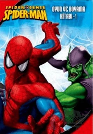 Spider-Man Oyun ve Boyama Kitabı - 1 – Kolektif – Doğan Egmont Yayıncılık kitap kapağı