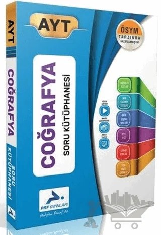 AYT Coğrafya Soru Kütüphanesi – Kolektif – Paraf Yayınları kitap kapağı