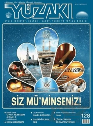 Yüzakı Aylık Edebiyat, Kültür, Sanat, Tarih ve Toplum Dergisi / Sayı: 128 Ekim 2015 – Yüzakı Yayıncılık kitap kapağı