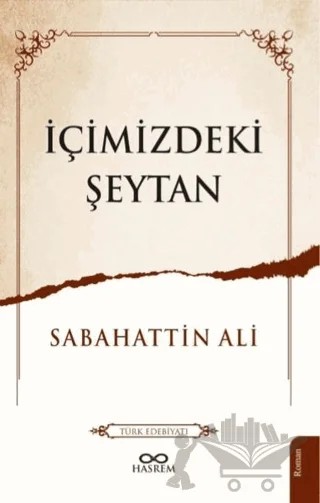 İçimizdeki Şeytan – Sabahattin Ali – Hasrem Yayınları kitap kapağı