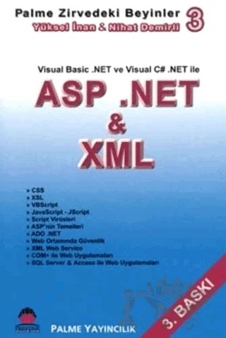 Zirvedeki Beyinler 3 / ASP.NET ile XML – Yüksel İnan – Palme Yayıncılık kitap kapağı