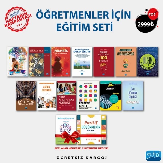 Öğretmenler için Eğitim Seti – Haftanın Kampanyası kitap kapağı