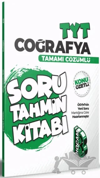TYT Coğrafya Konu Özetli ve Tamamı Çözümlü Soru Tahmin Kitabı – Kolektif – Benim Hocam Yayınları kitap kapağı