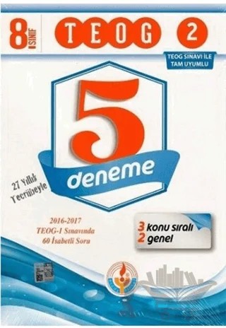 8. Sınıf TEOG 2 5 Deneme – Kolektif – Bilal Işıklı Yayınları kitap kapağı