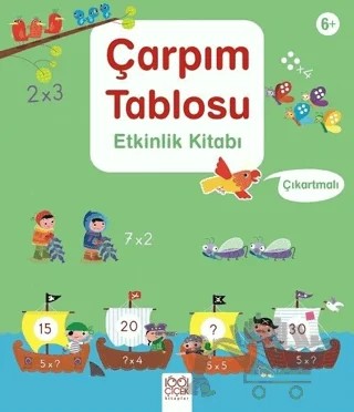 Çarpım Tablosu Etkinlik Kitabı – Rosie Hore – 1001 Çiçek Kitaplar kitap kapağı
