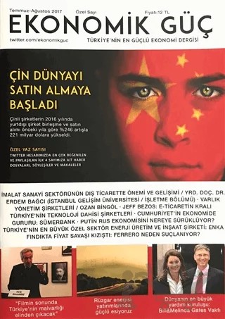 Ekonomik Güç Dergisi Özel Sayı Temmuz-Ağustos 2017 – Ekonomik Güç Dergisi kitap kapağı