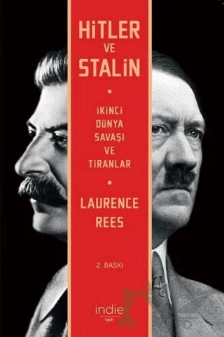 Hitler ve Stalin – Laurence Rees – İndie Yayınları kitap kapağı