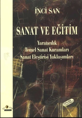 Sanat ve Eğitim – İnci San – Ütopya Yayınevi kitap kapağı