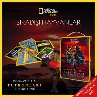 National Geographic Kids - Sıradışı Hayvanlar Koleksiyonu – Kolektif – Beta Kids kitap kapağı
