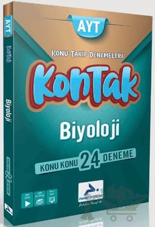 AYT Biyoloji Konu Takip Denemeleri 24'lü Deneme – Kolektif – Paraf Yayınları kitap kapağı