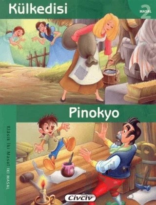 Kül Kedisi - Pinokyo – Kolektif – Çiçek Yayıncılık kitap kapağı