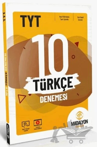TYT Türkçe 10 Denemesi – Kolektif – Madalyon Yayınları kitap kapağı