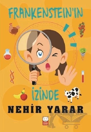 Frankenstein'in İzinde – Nehir Yarar – Kırmızı Kedi Çocuk kitap kapağı