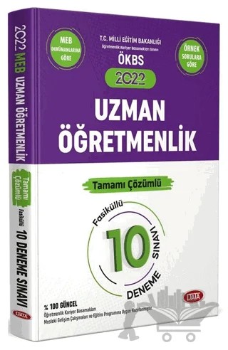 Data 2022 MEB ÖKBS Uzman Öğretmenlik 10 Deneme Fasikül Çözümlü – Kolektif – Data Yayınları kitap kapağı