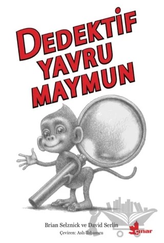 Dedektif Yavru Maymun – Brian Selznick, David Serlin – Çınar Yayınları kitap kapağı