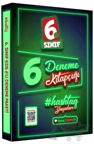 2026 6. Sınıf hashtag Kazanım Değerlendirme Sınavı 6lı Sarmal Deneme Paketi Çözümlü Türkiye Geneli – Kolektif – Karakutu Yayın kitap kapağı