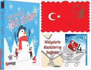 4. Sınıf Eğlenceli Yarıyıl Tatil Seti – Kolektif – Medyan Yayınları kitap kapağı