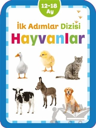 Hayvanlar - İlk Adımlar Dizisi – Kolektif – Net Çocuk Yayınları kitap kapağı