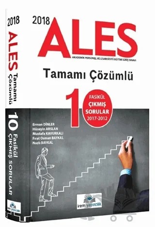 2019 ALES Tamamı Çözümlü 10 Fasikül Çıkmış Sorular – Kolektif – İrem Yayıncılık kitap kapağı