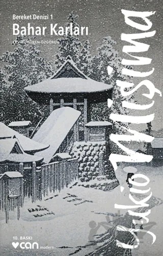 Bahar Karları - Bereket Denizi 1 – Yukio Mişima – Can Yayınları kitap kapağı