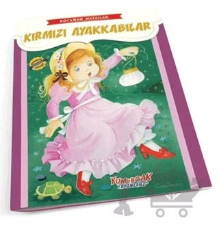 Kırmızı Ayakkabılar - Kocaman Masallar – Kolektif – Yumurcak Yayınları kitap kapağı