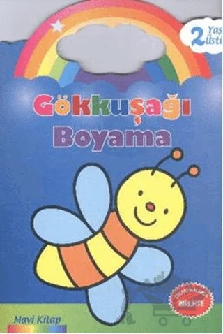 Gökkuşağı Boyama : Mavi Kitap – Kolektif – Parıltı Yayınları kitap kapağı