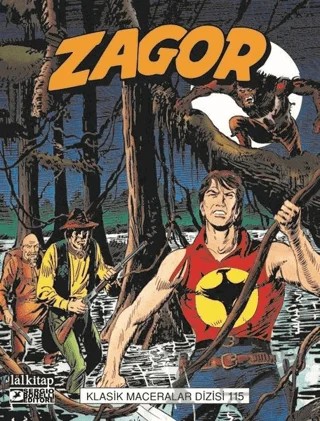 Zagor Klasik Maceralar Cilt: 115 – Alessandro Russo – Lal Kitap kitap kapağı