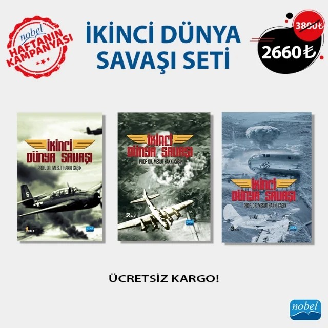 İKİNCİ DÜNYA SAVAŞI SETİ – Mesut Hakkı Caşın – Haftanın Kampanyası kitap kapağı